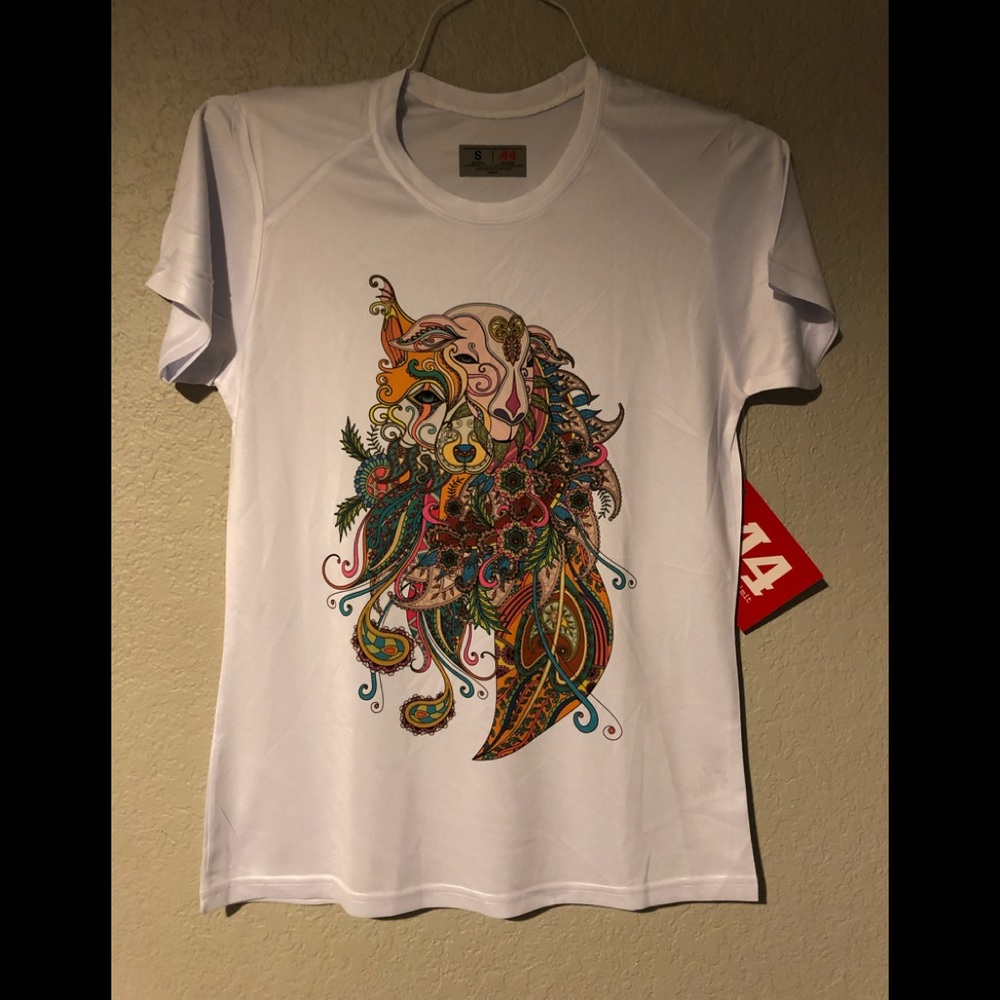 Art design custom shirt brand A4 100% polyester New with tag
